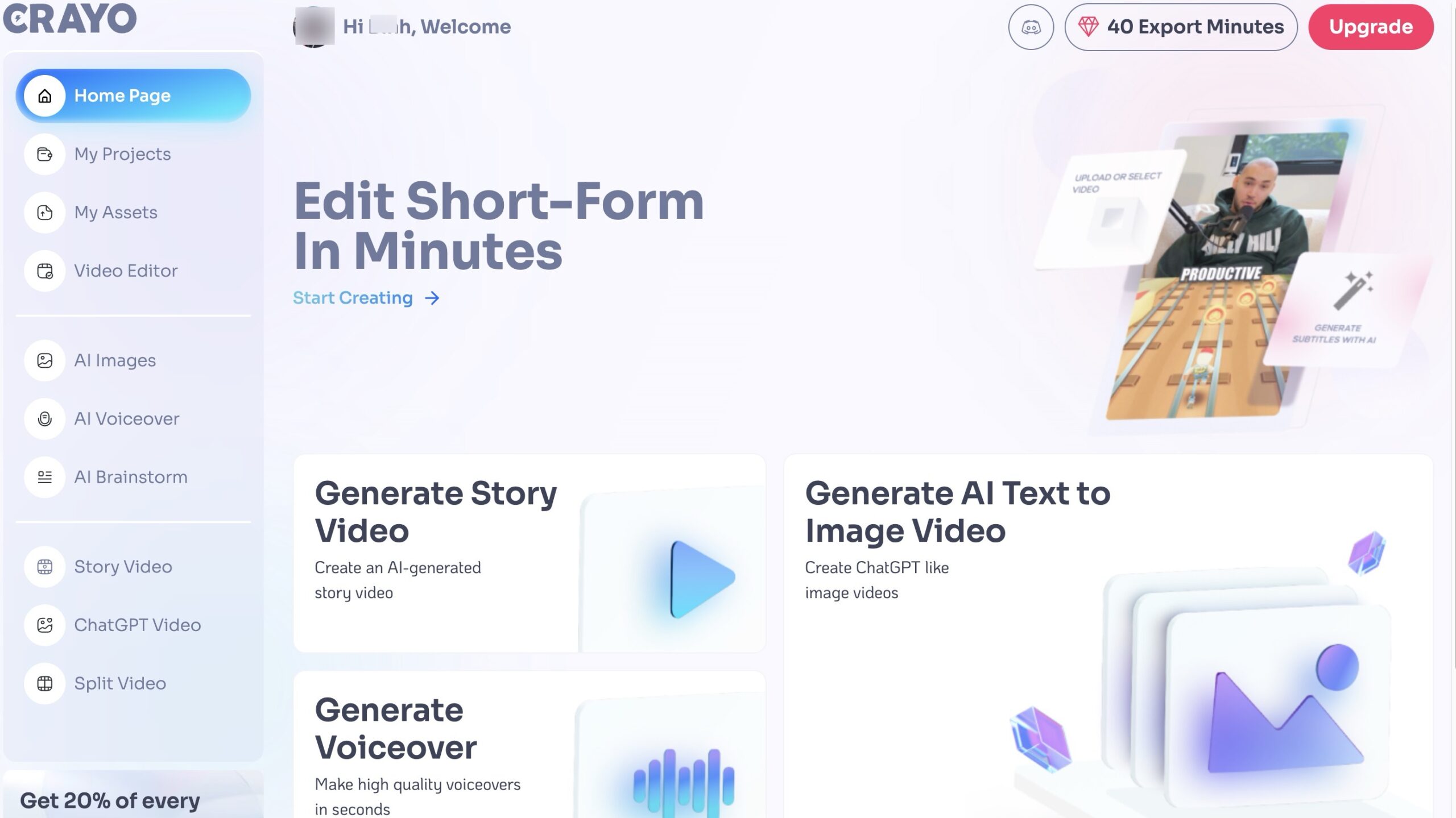 Edit Short-form in Minutes
