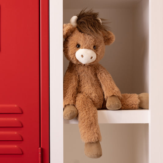 Farm Stuffed Animals: Buddy Highland Cow