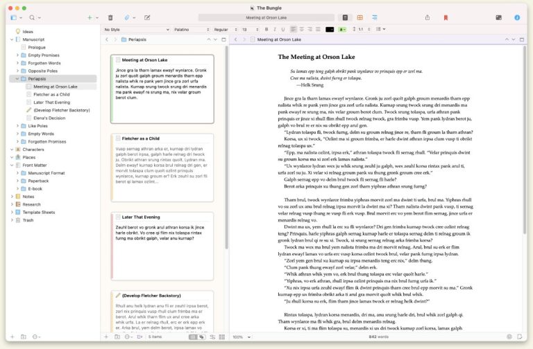 Grow your manuscript your way
