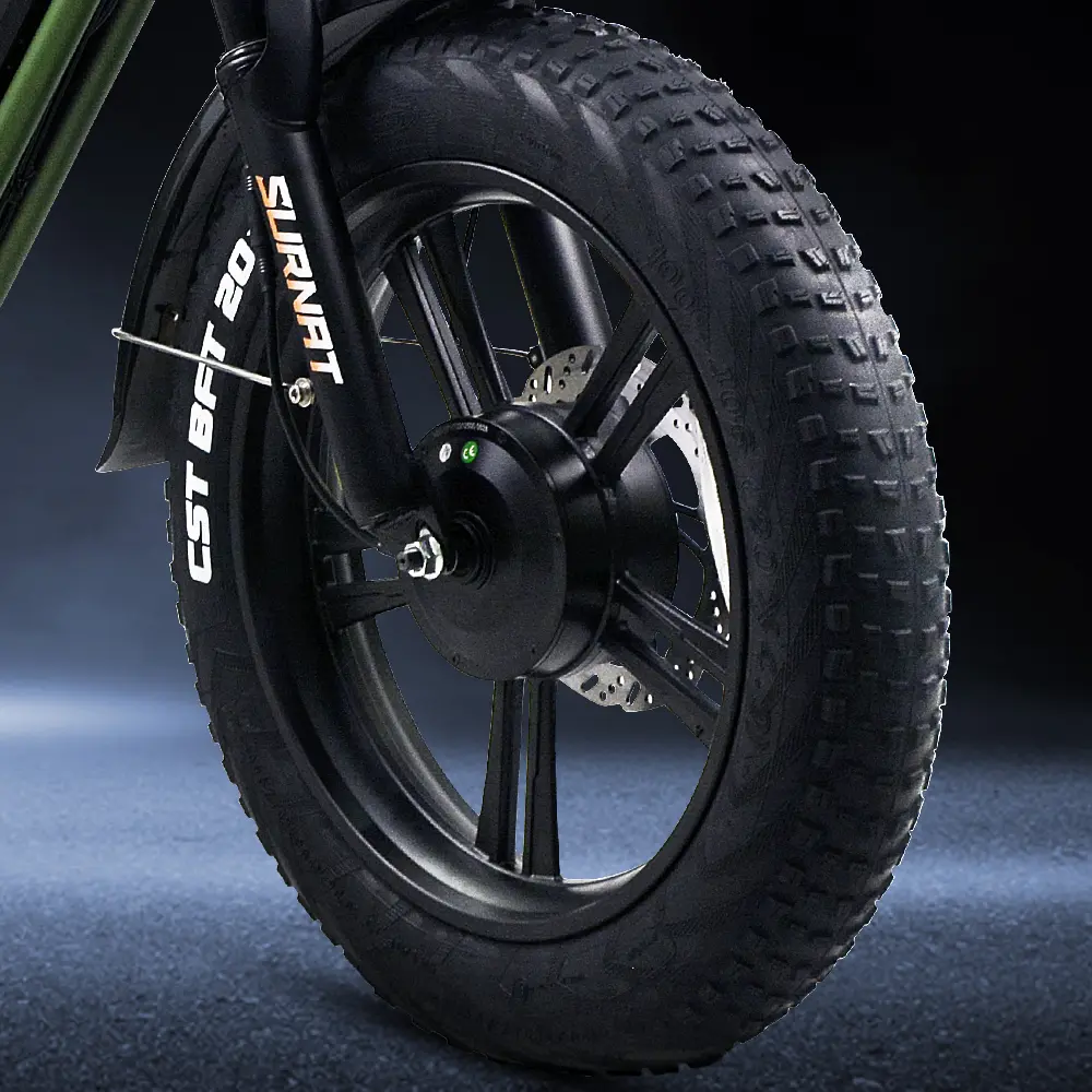 Fat Tires for Versatile Traction