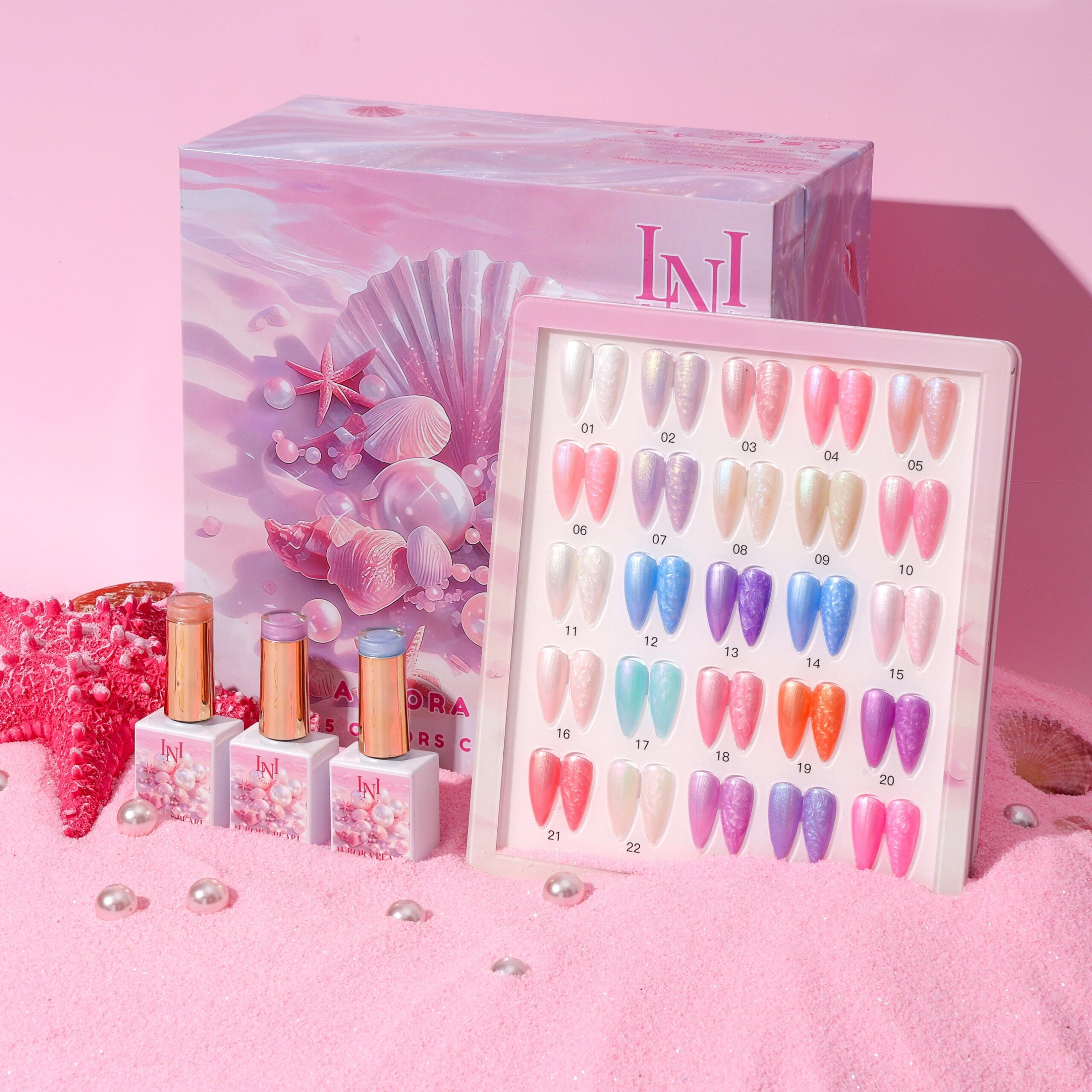 Nailed It Pearl Collection gel polish