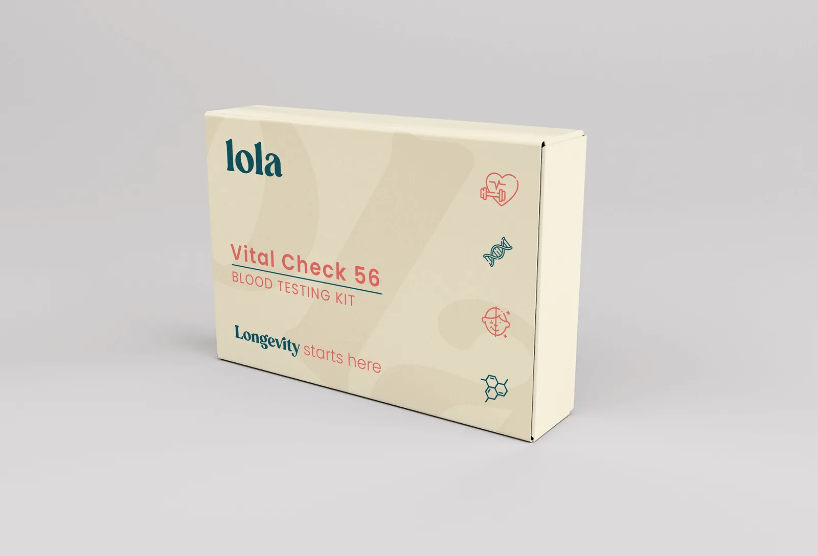 Lola Health at-home blood test kit for professional home sample collection
