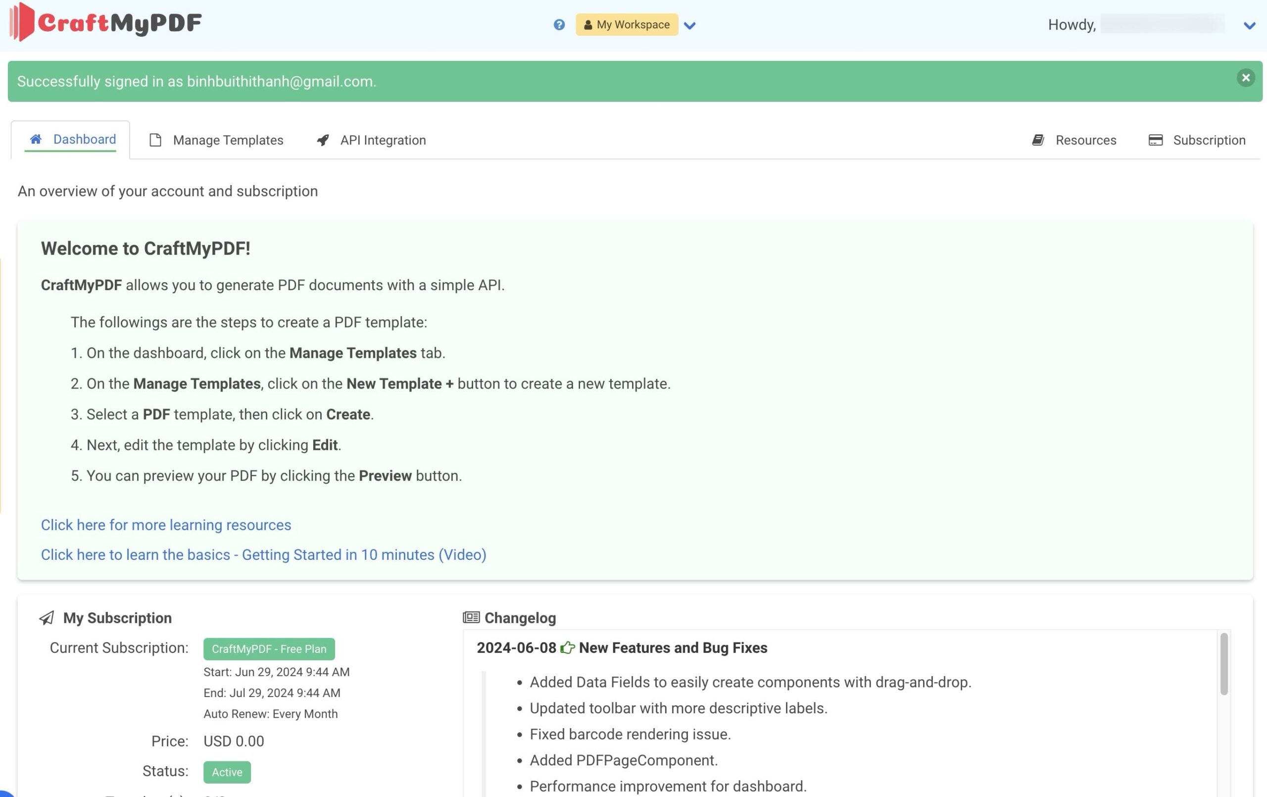 CraftmyPDF