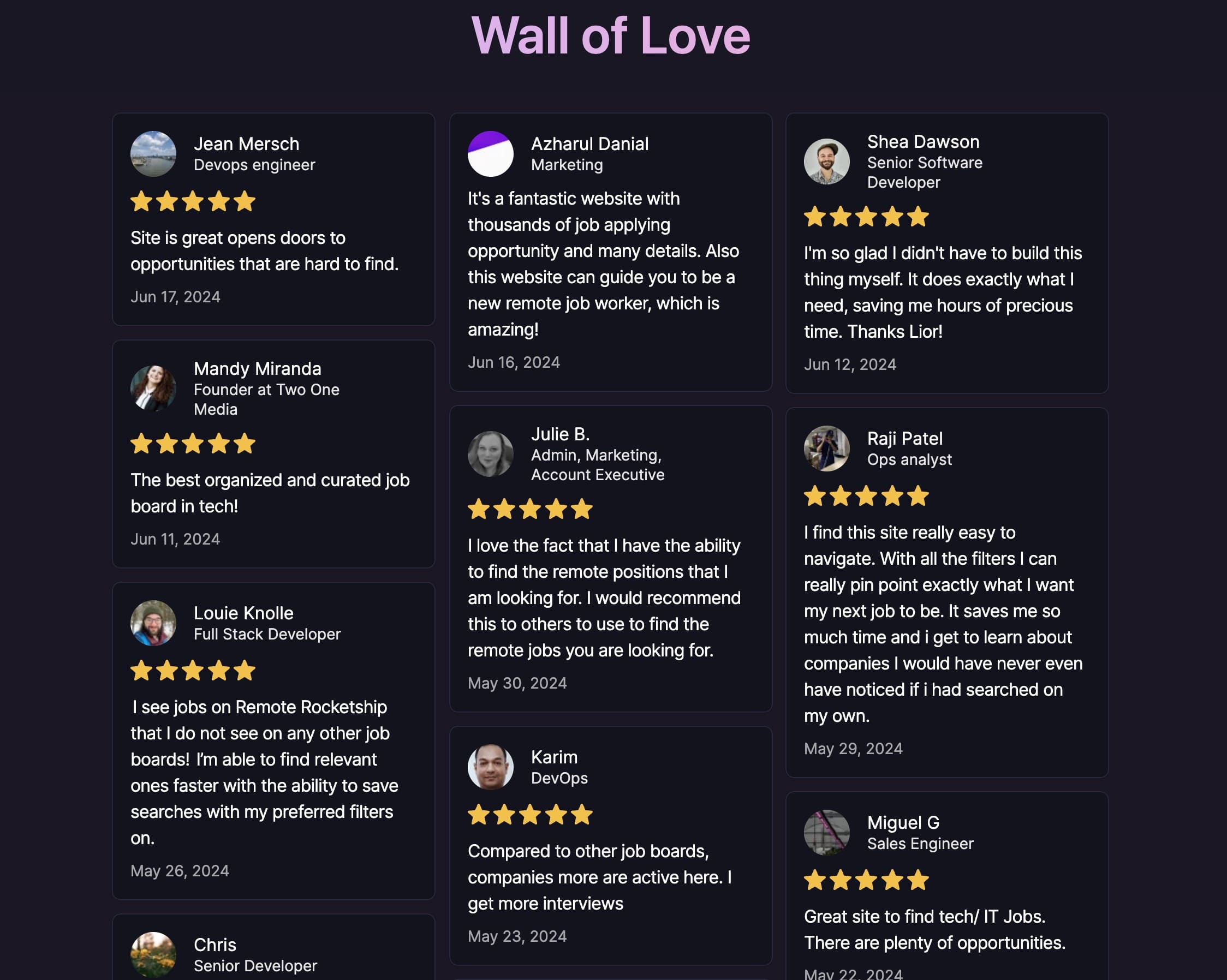 Wall of Love