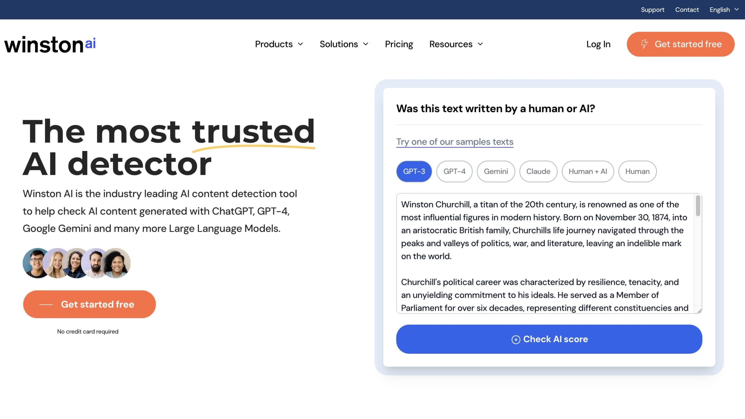 Winston AI: The Most Trusted AI Detector of 2024