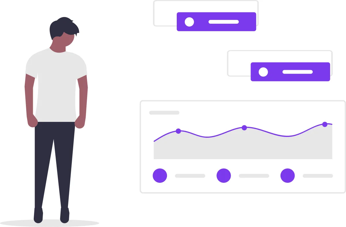 Gobii AI agent report showing exported CSV data and a chart delivered by email
