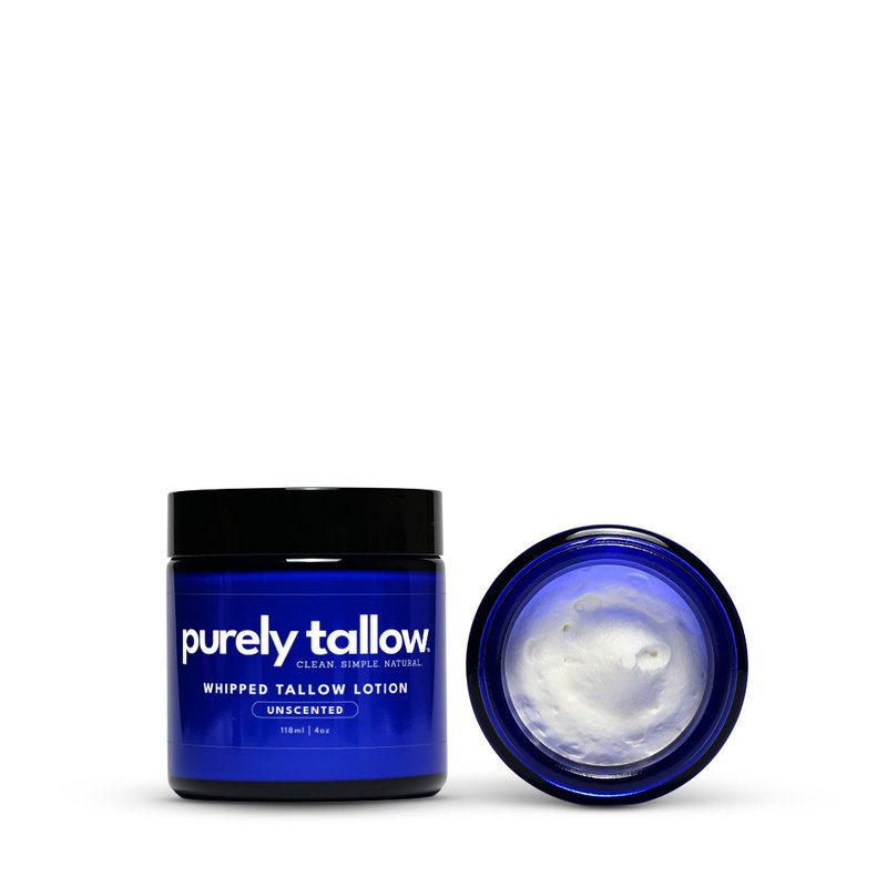 Purely Tallow Whipped Tallow Lotion grass-fed