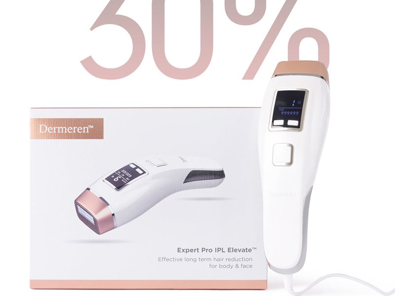 Dermeren Expert Pro IPL Elevate hair removal device