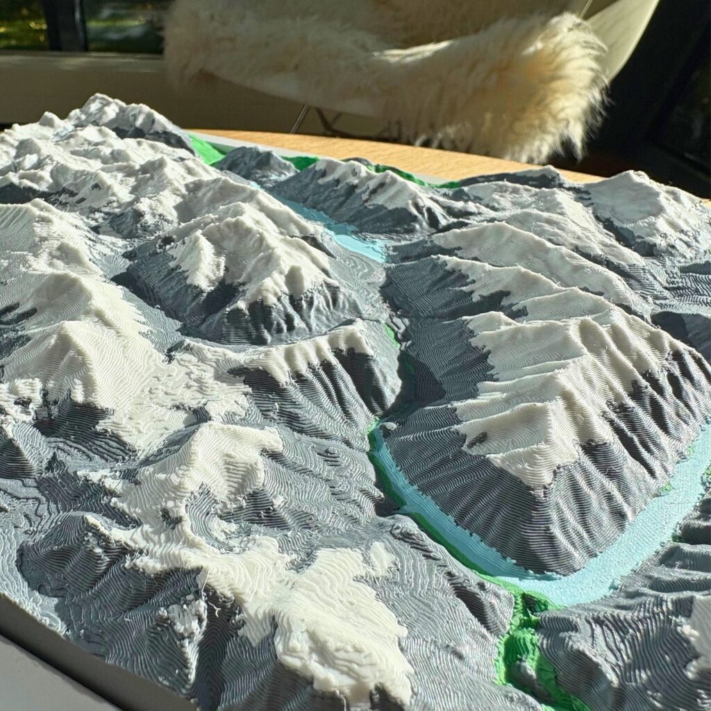 Stuttgart 3D Print Mountain