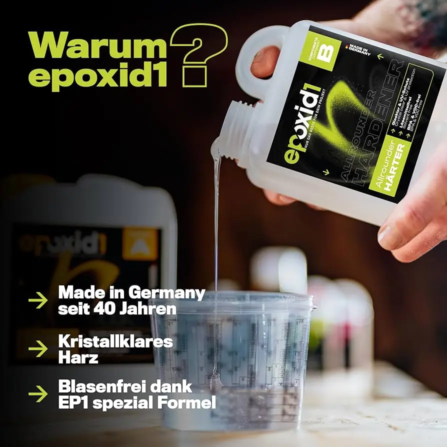 Epoxidharz mit Härter 2,1kg Set