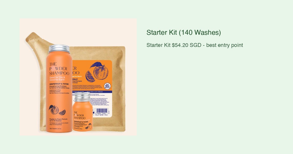 Switching to powder shampoo transition period tips