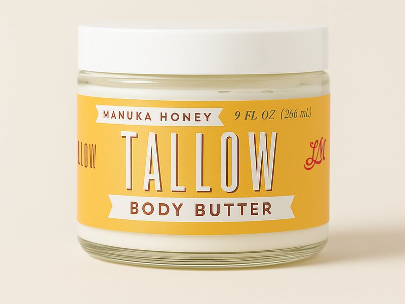 Lady May Tallow Manuka Honey Rosehip Body Butter