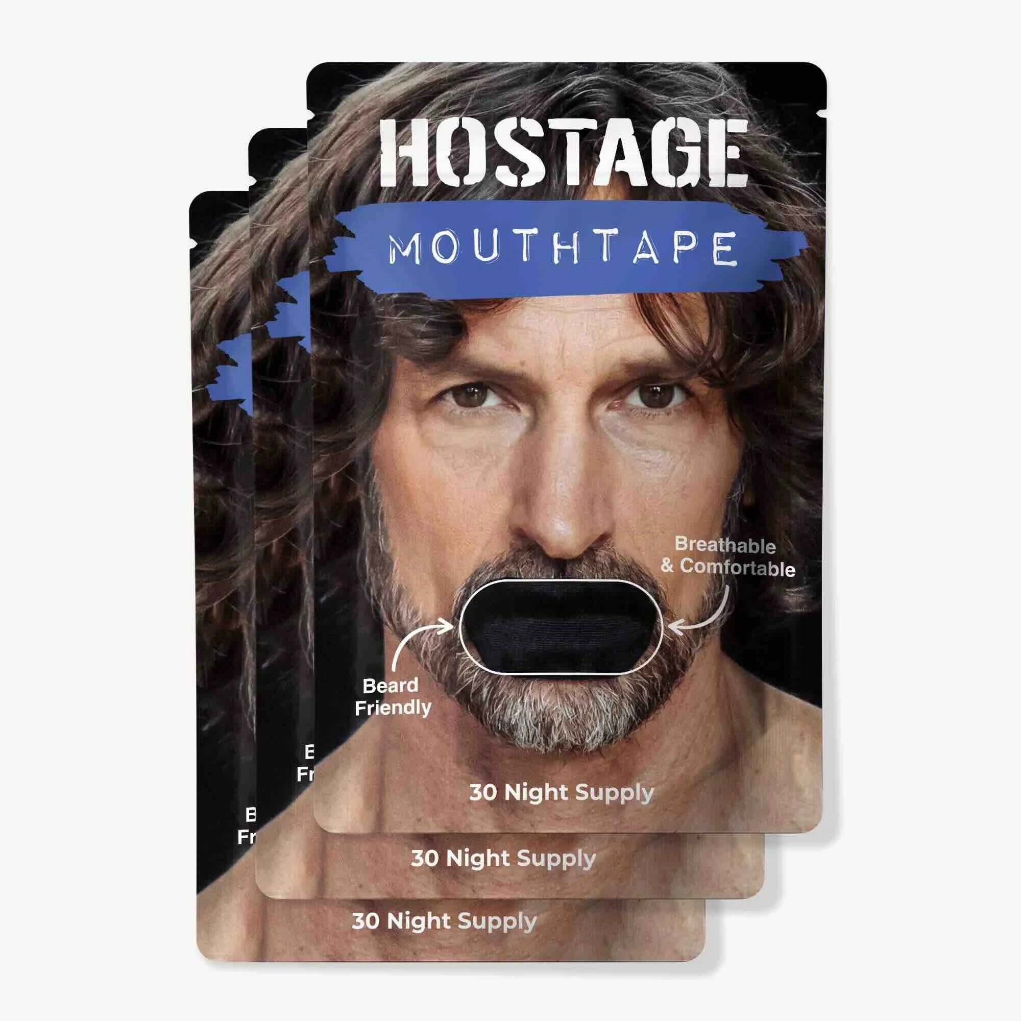 Hostage Tape mouth tape strip packaging and product 2026