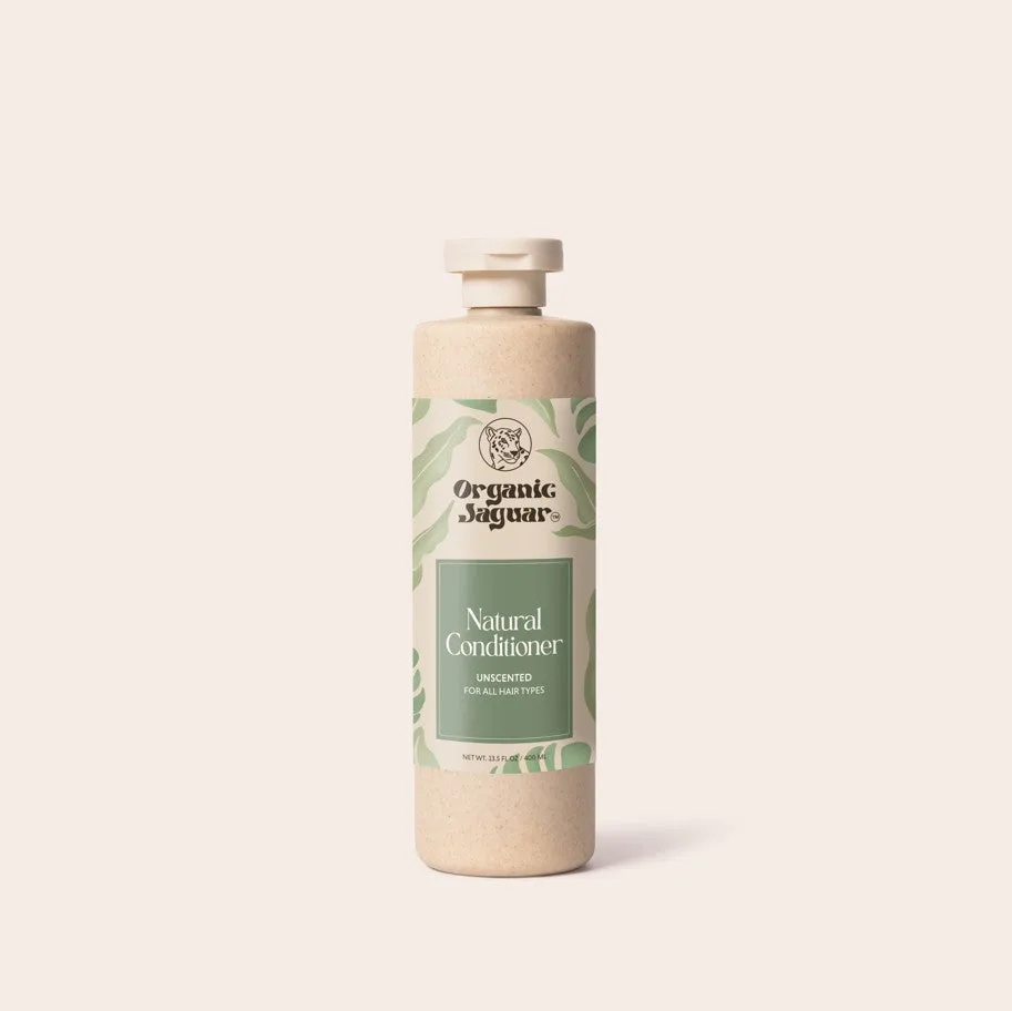 Organic Jaguar Natural Conditioner bottle, front-of-pack product shot