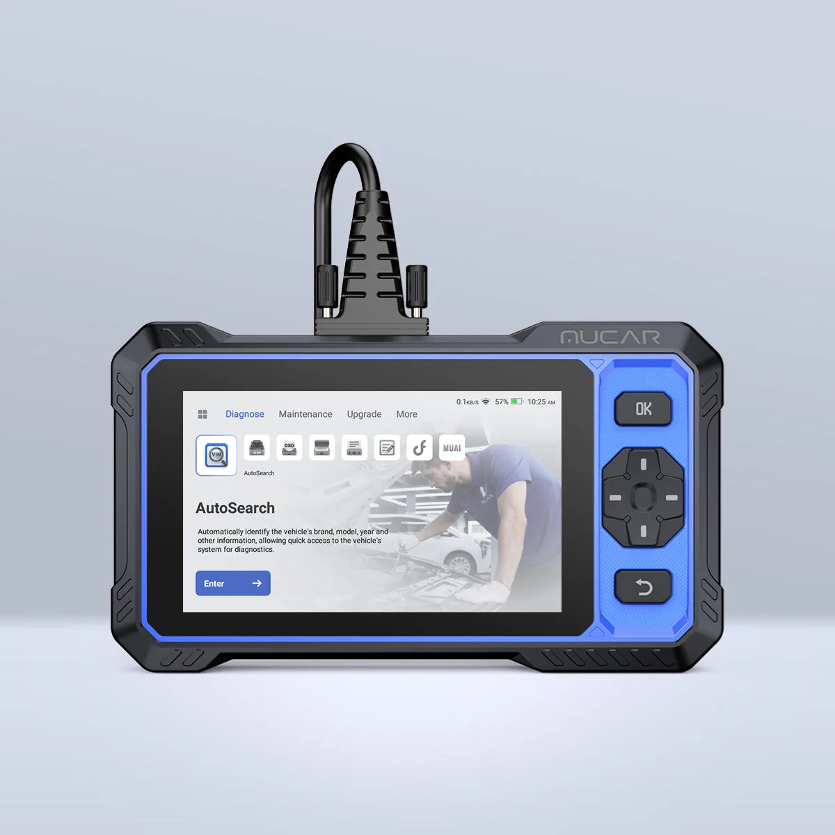 MUCAR 682 handheld OBD2 diagnostic scanner from MUCARUS AI Series