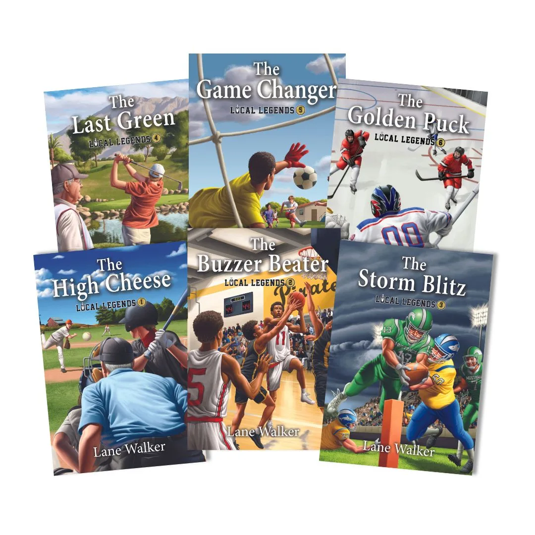 Bakken Books Local Legends 6-book sports chapter book series pack
