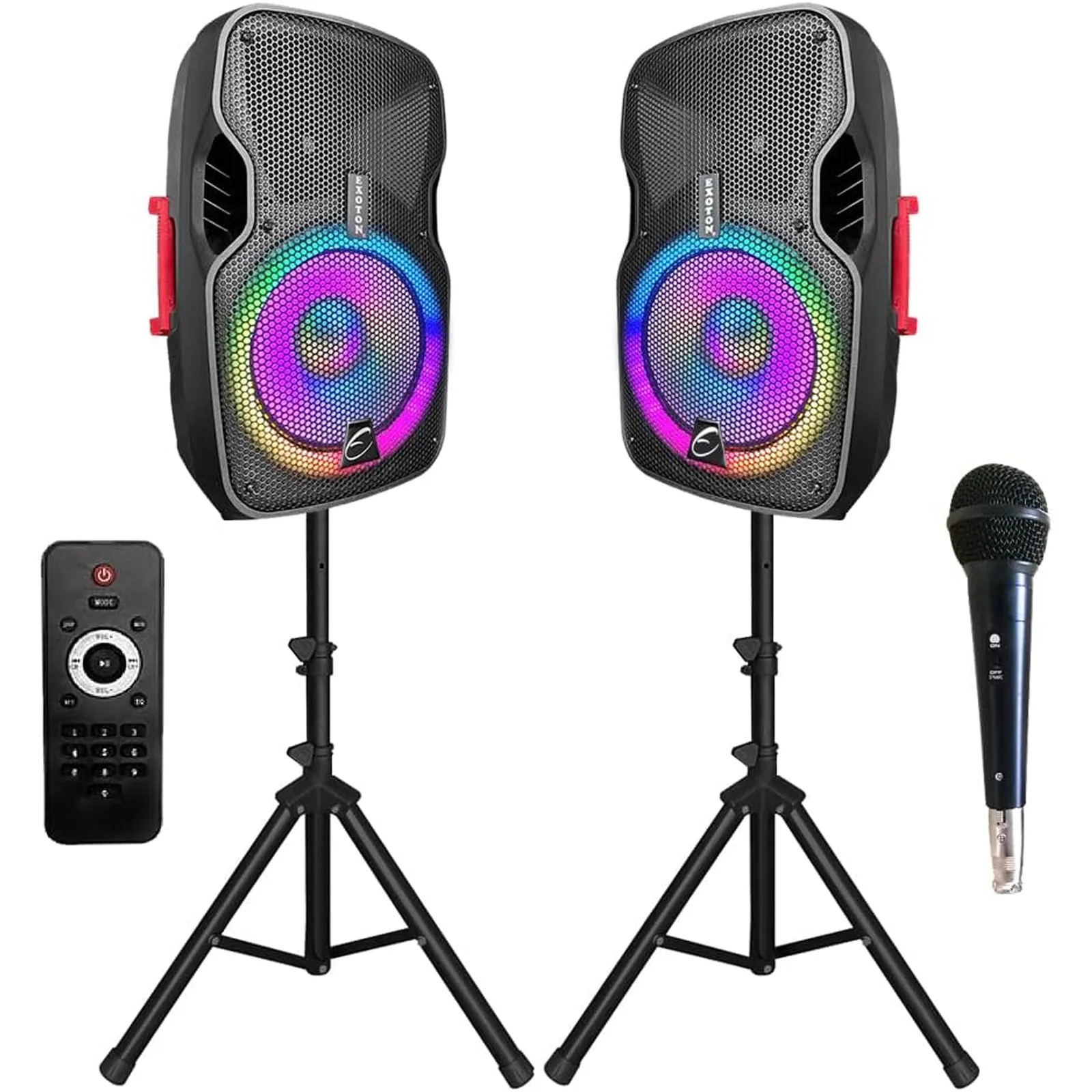 EXOTON review — brand storefront and PA speaker lineup