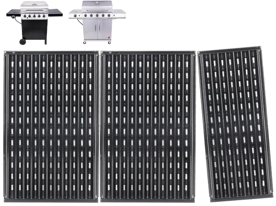 Grill replacement parts infrared heat plates for even heat distribution
