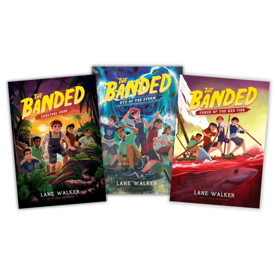 Bakken Books The Banded survival series 3-book chapter book pack