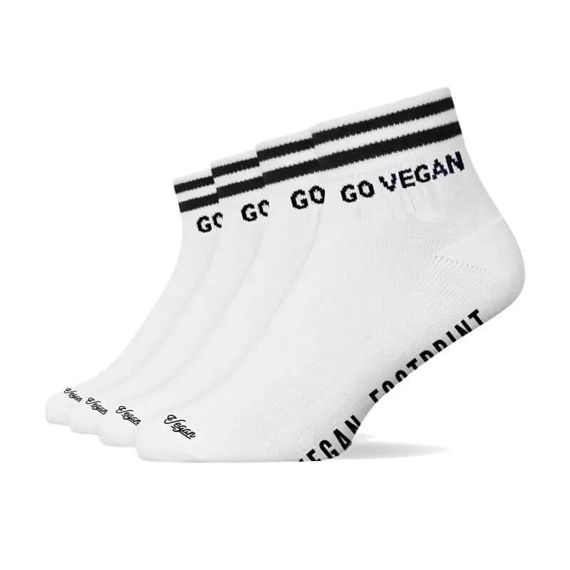 Team Vegan sock packs and cork belt flat lay