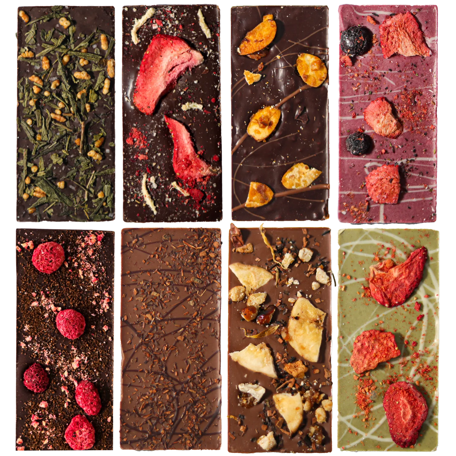 Open Door Tea tea-infused dark chocolate bars