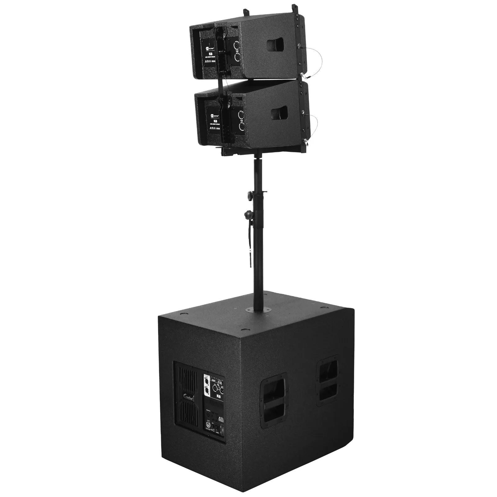 EXOTON K8 line array PA system for festivals and large venues