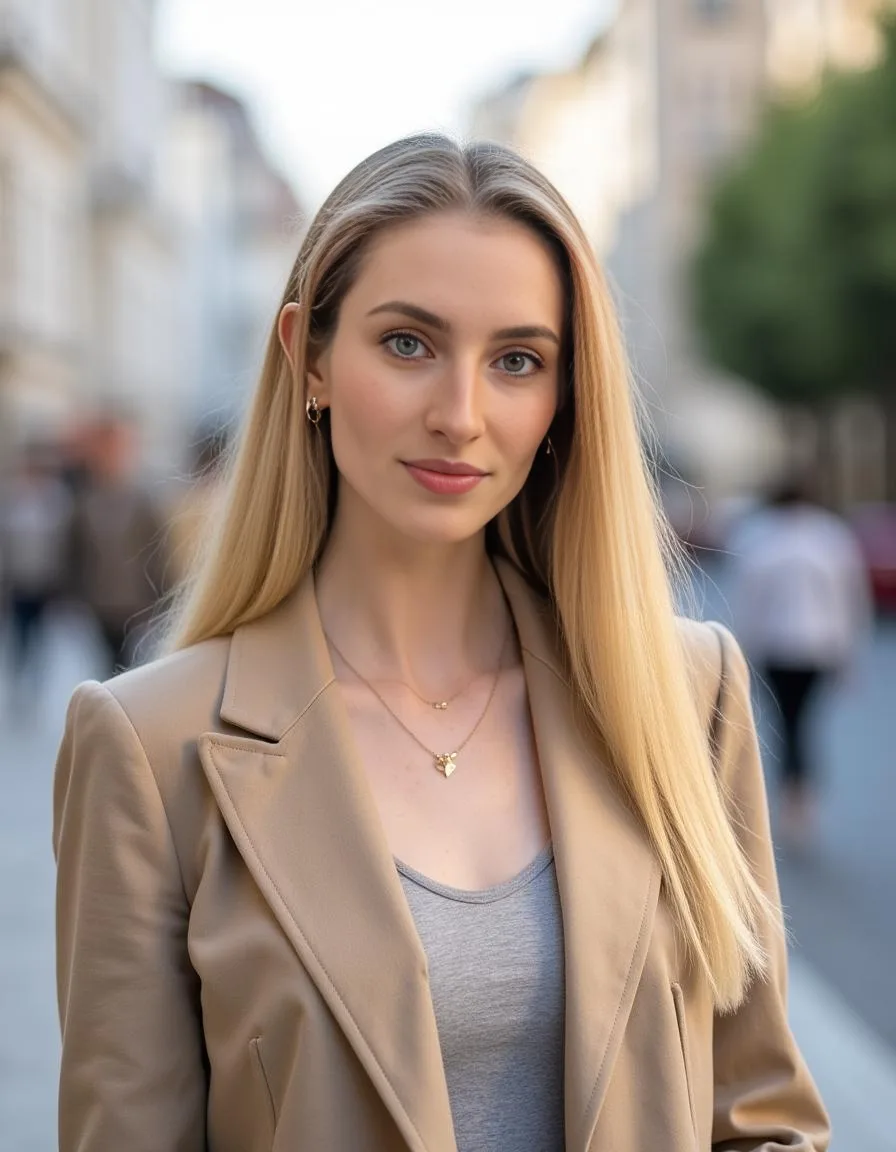 Aragon AI generated professional business headshot example, illustrating typical AI headshot output style