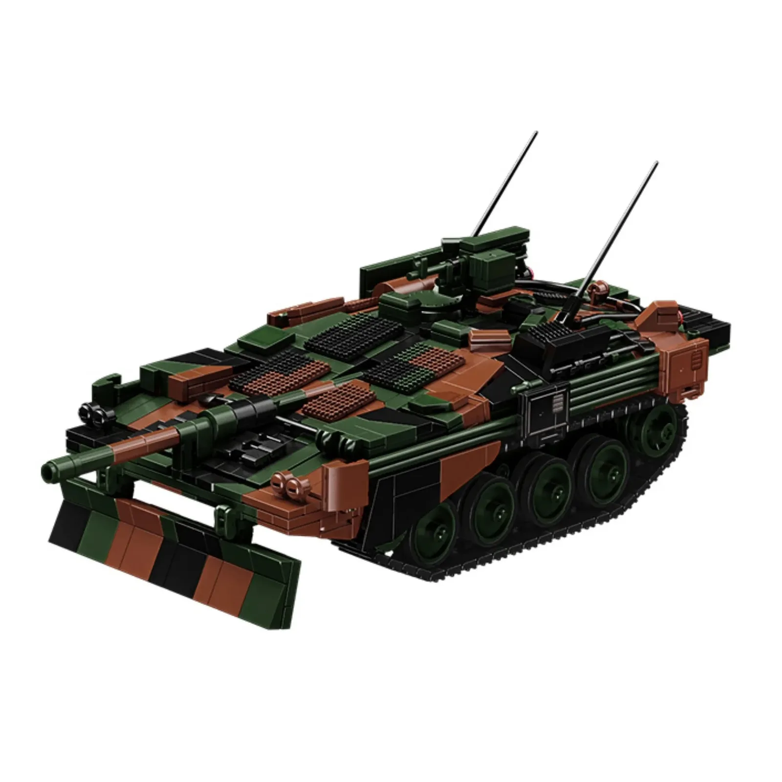 Power Brickz STRV103B tank building block model kit fully assembled