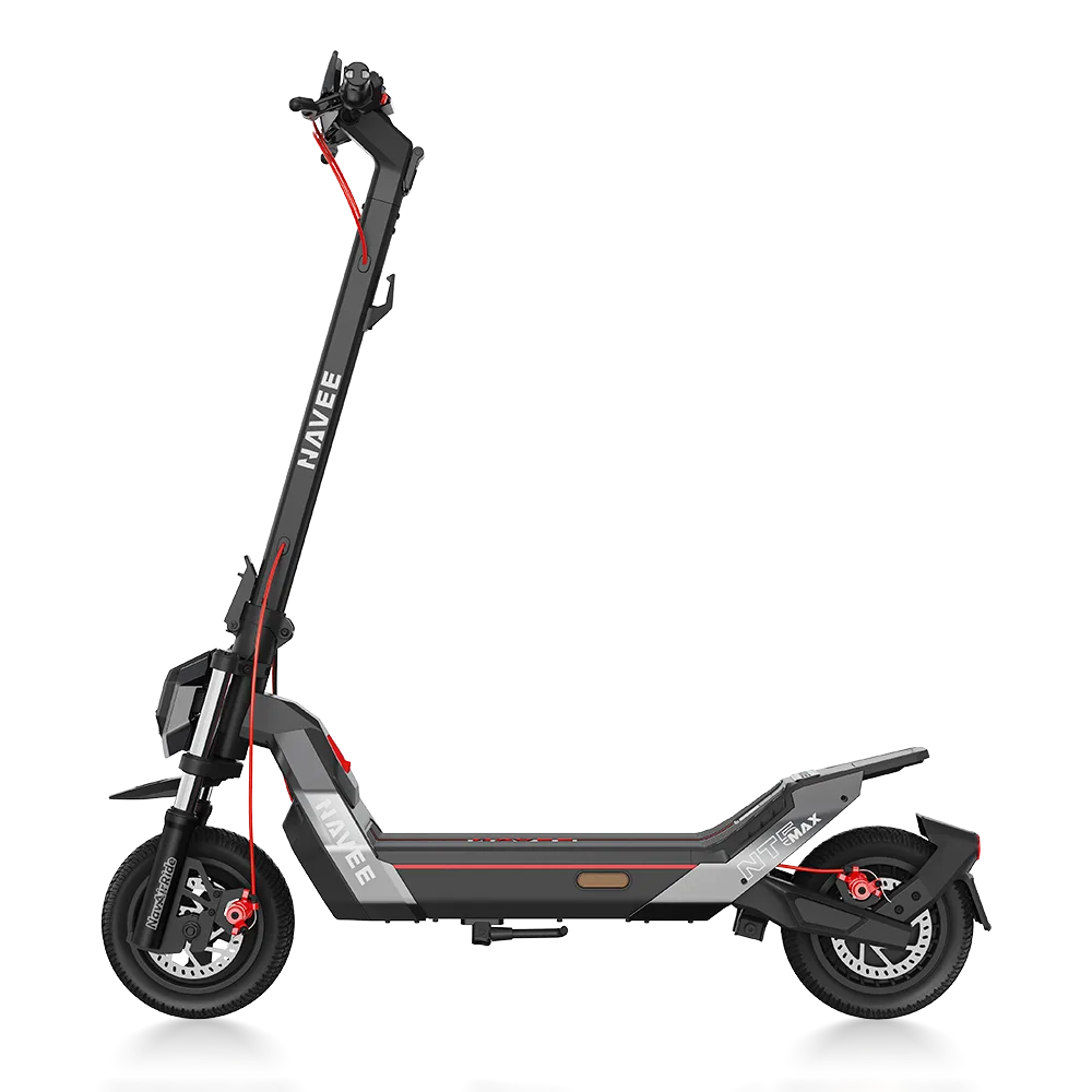 Navee NT5 Max mid-range electric scooter with tubeless tires