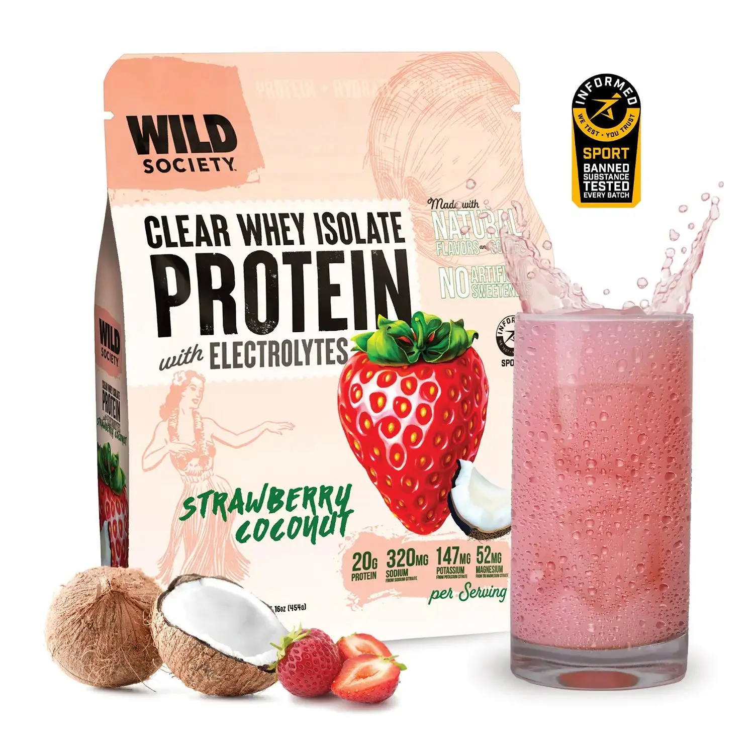 Whey protein and plant-based protein powders compared side by side