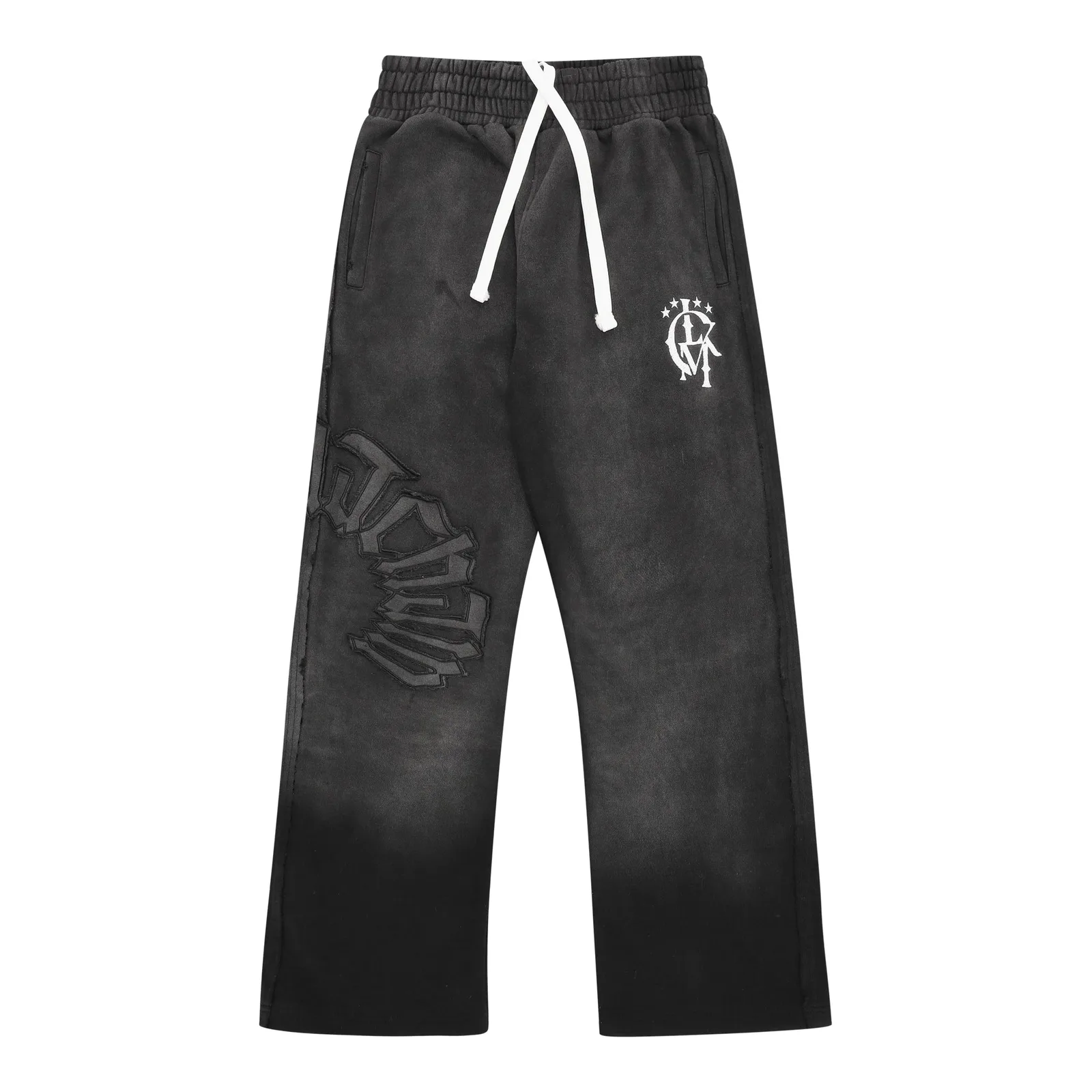 Lukamachain distressed zip jogger for styling a streetwear tracksuit