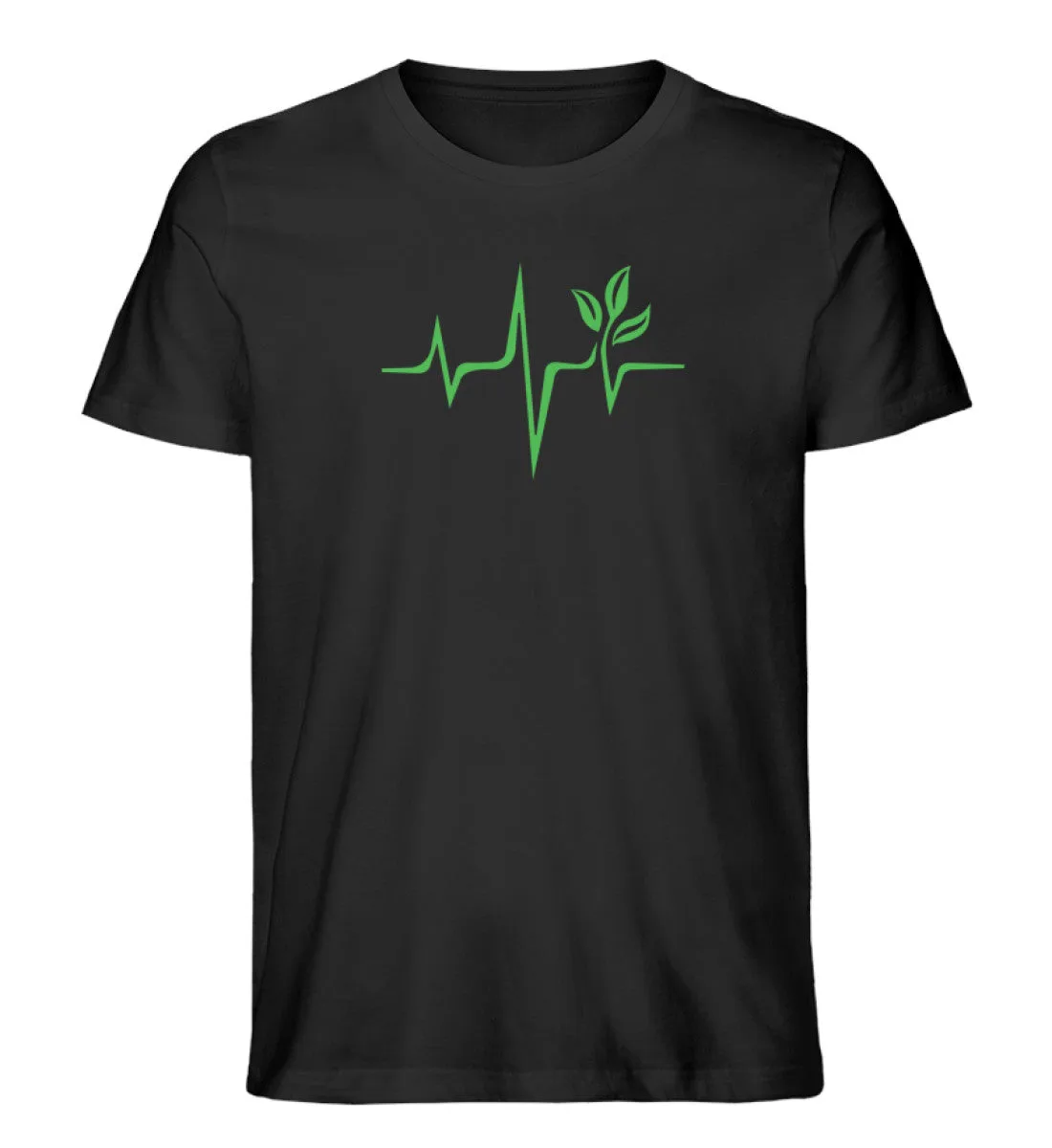 Team Vegan VEGAN HEARTBEAT organic cotton shirt