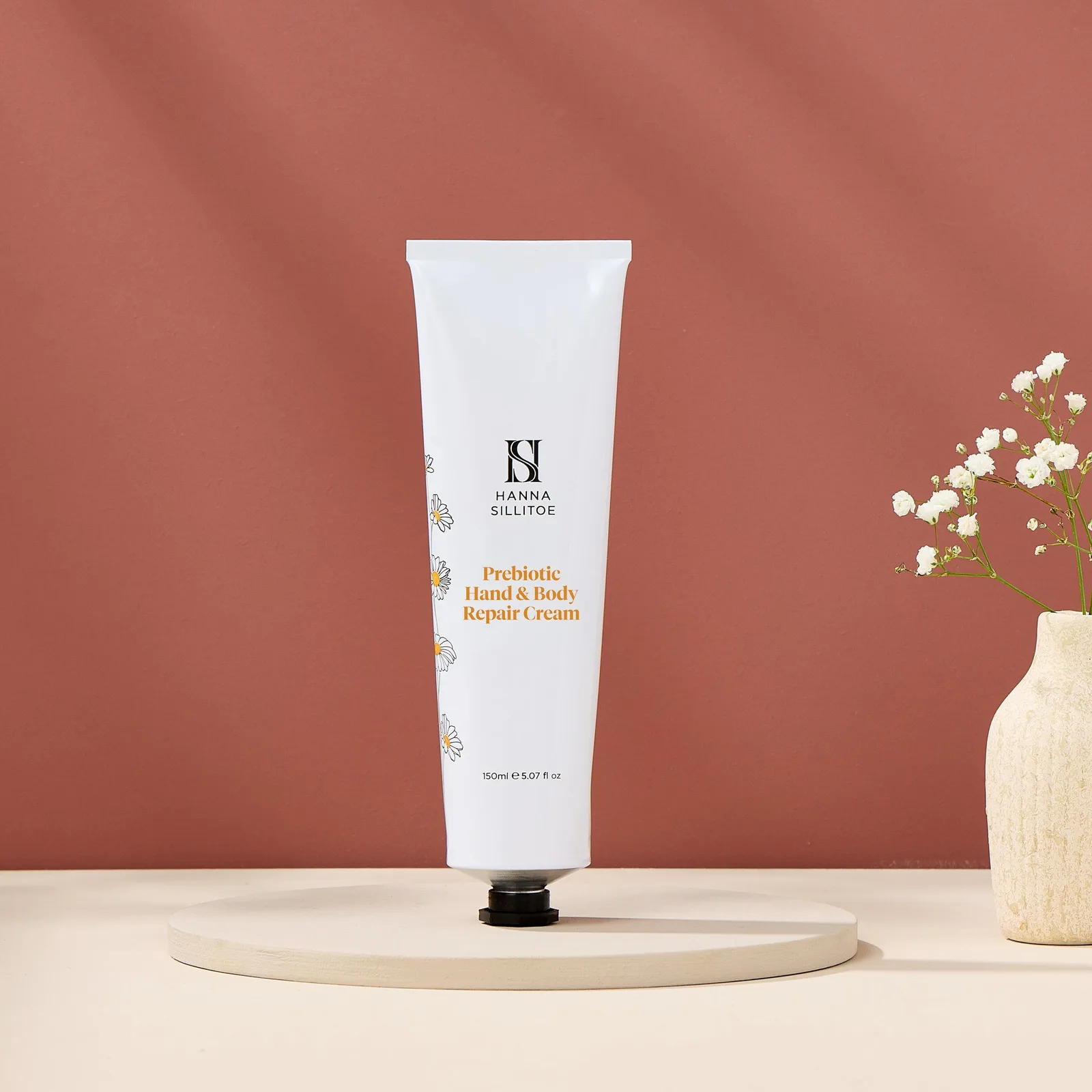Hanna Sillitoe Prebiotic Hand and Body Repair Cream for very dry skin