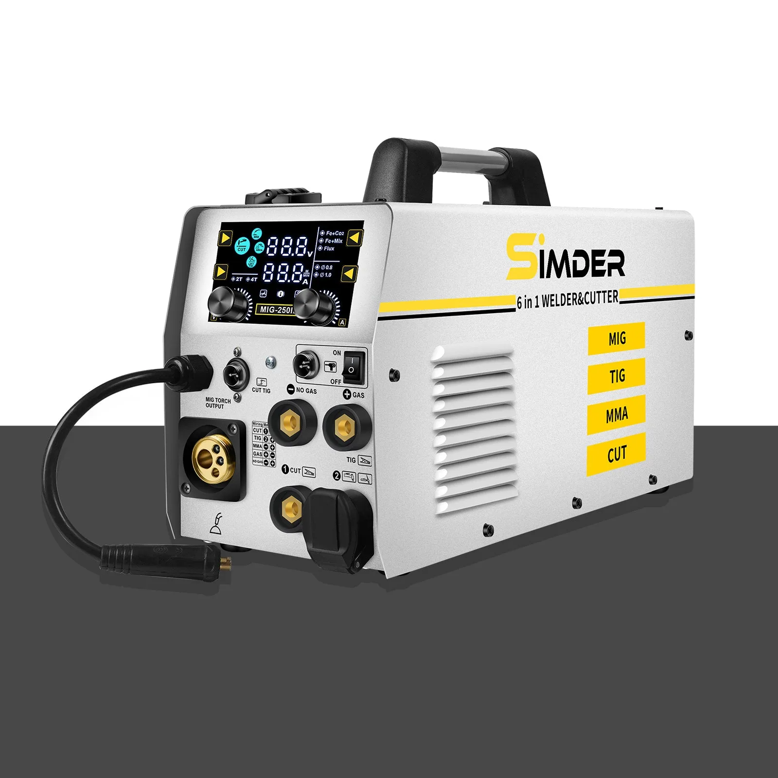 Ssimder MIG-250 welder and plasma cutter combo unit