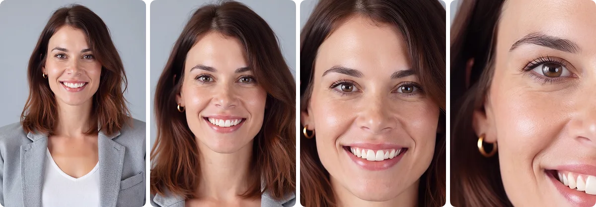 Aragon AI studio-quality headshot benefit visual