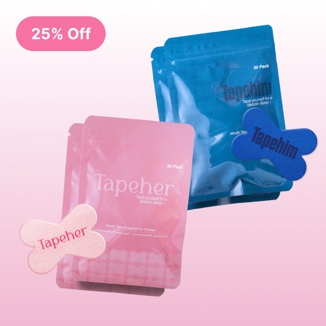 TapeHer His and Hers Mouth Tape Bundle — best mouth tape bundle for couples