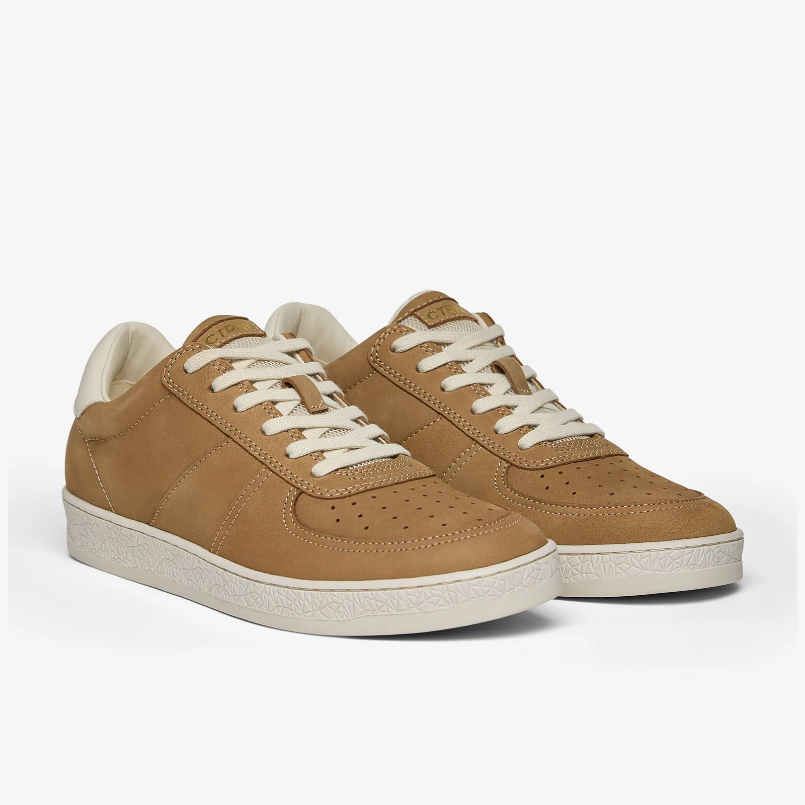 CTRNE Geode Manifest grounding shoes in Tigers Eye nubuck
