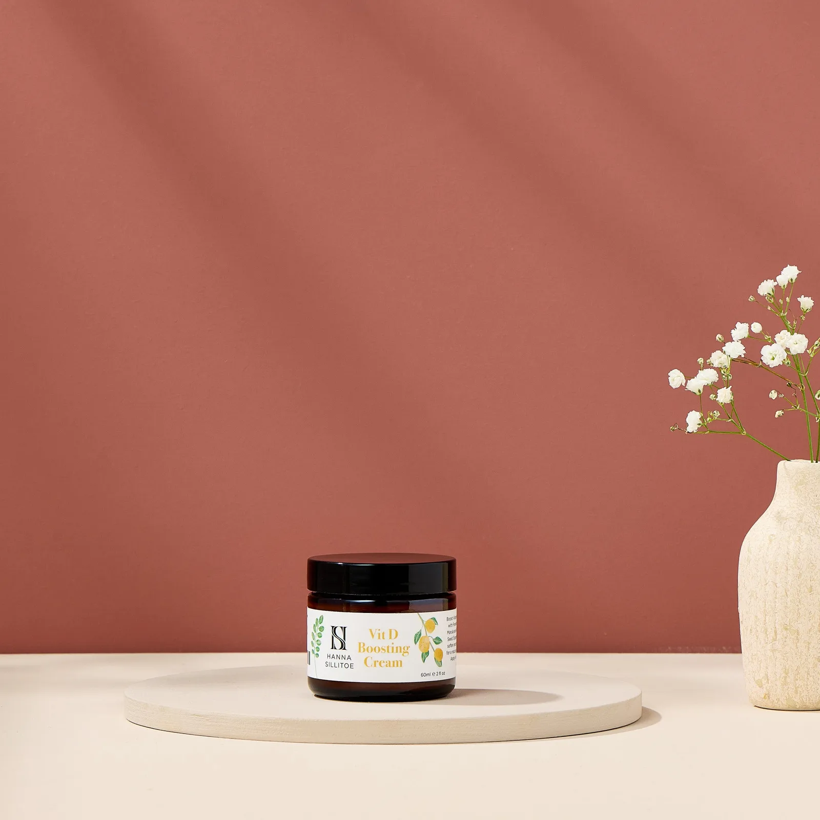 Hanna Sillitoe Vitamin D Face Cream jar