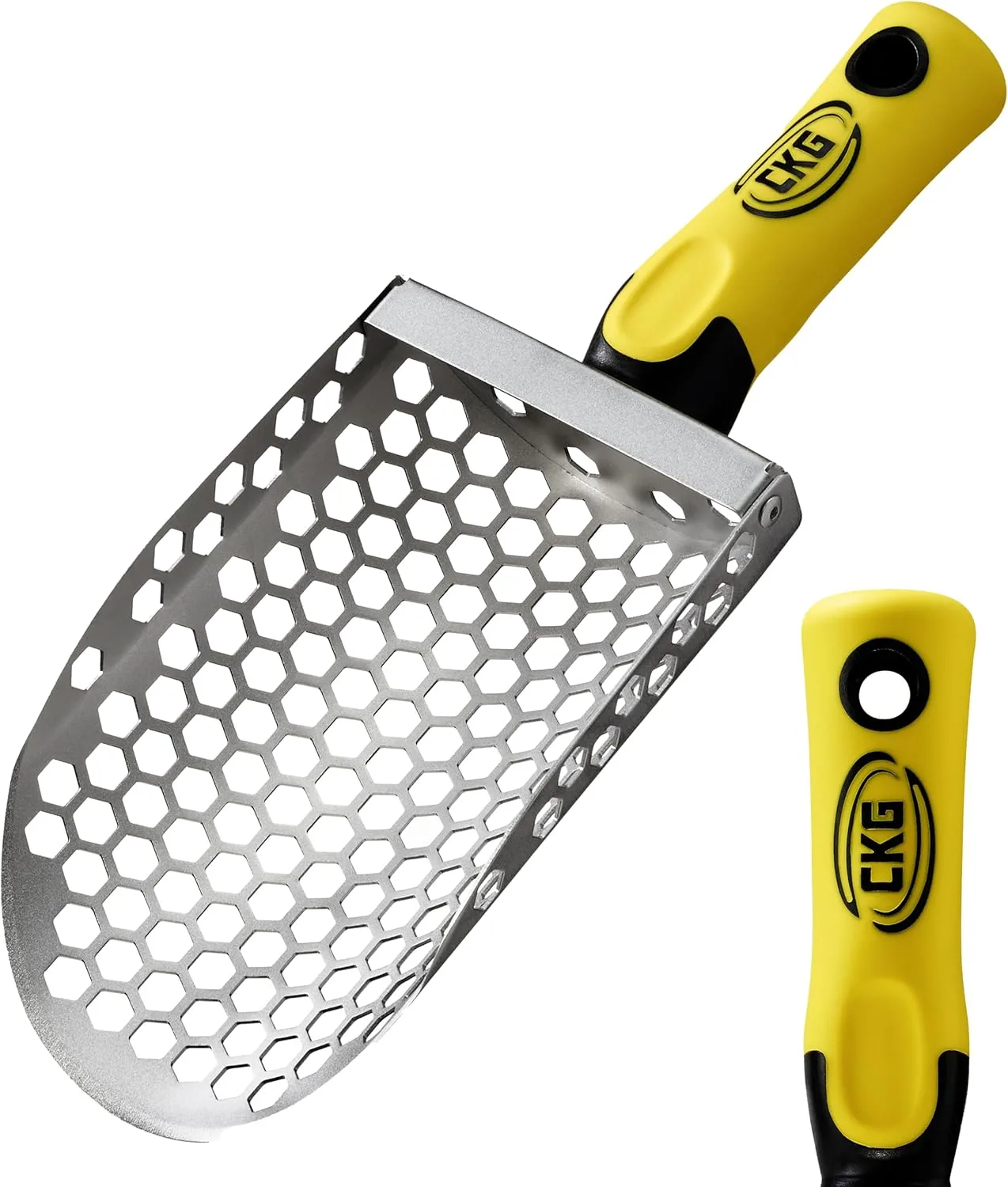 CKG compact hand sand scoop for shallow water metal detecting