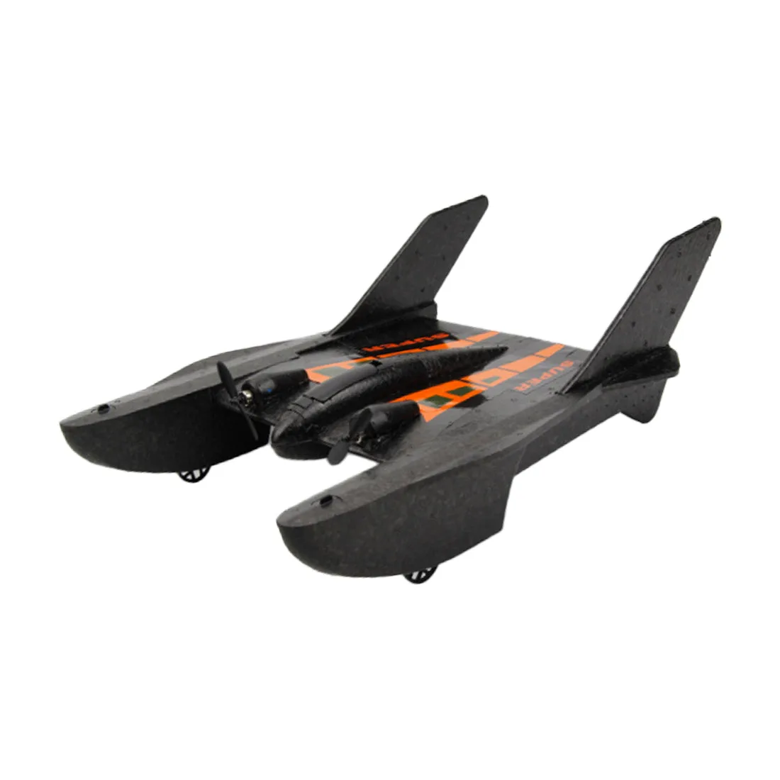 RTRhobby beginner RC lineup, ready-to-run electric airplane on display