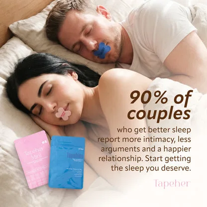 TapeHer Mouth Tape X-shape — top alternative to skinny confidential mouth tape for women