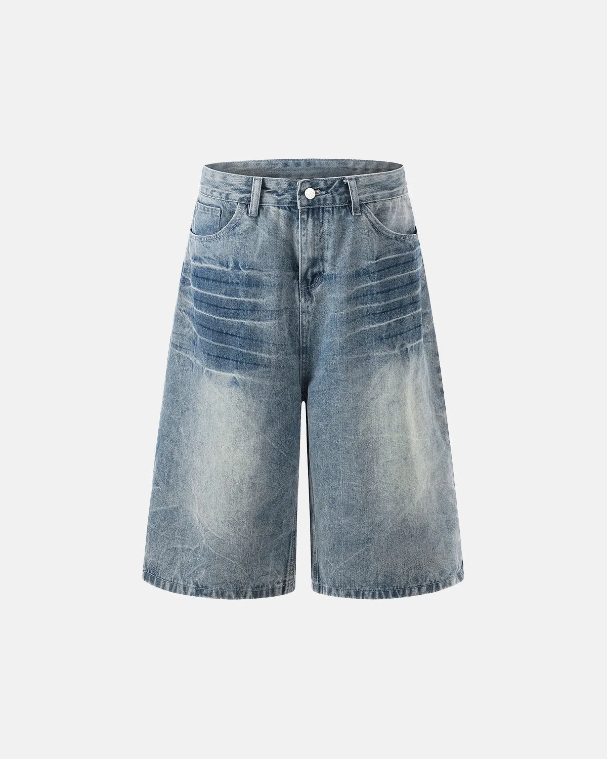 INFLATION Whisker Wash Baggy Jorts L898