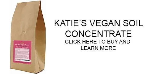Katie's Vegan Soils vegan super soil concentrate bag