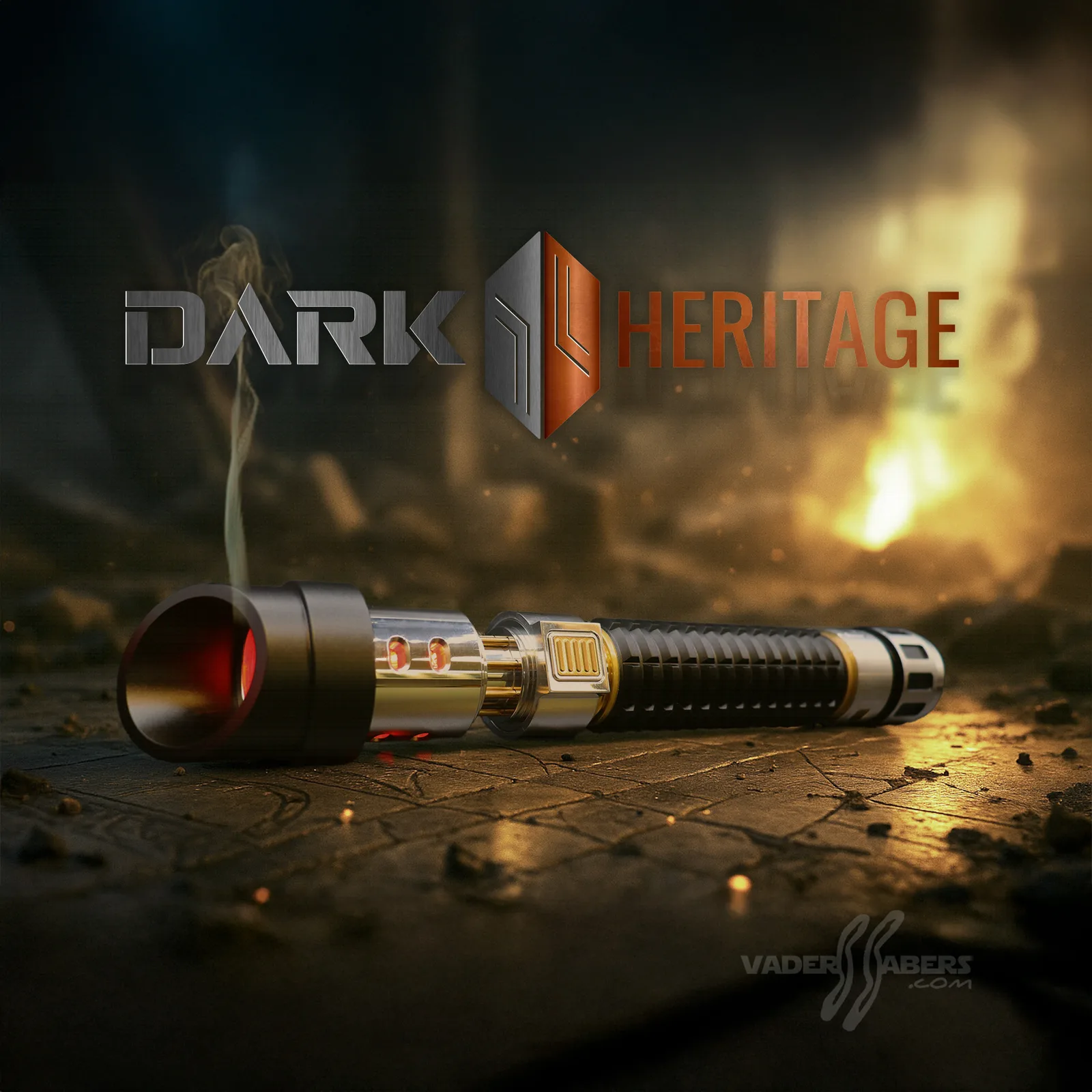 Vader's Sabers Dark Heritage lightsaber hilt