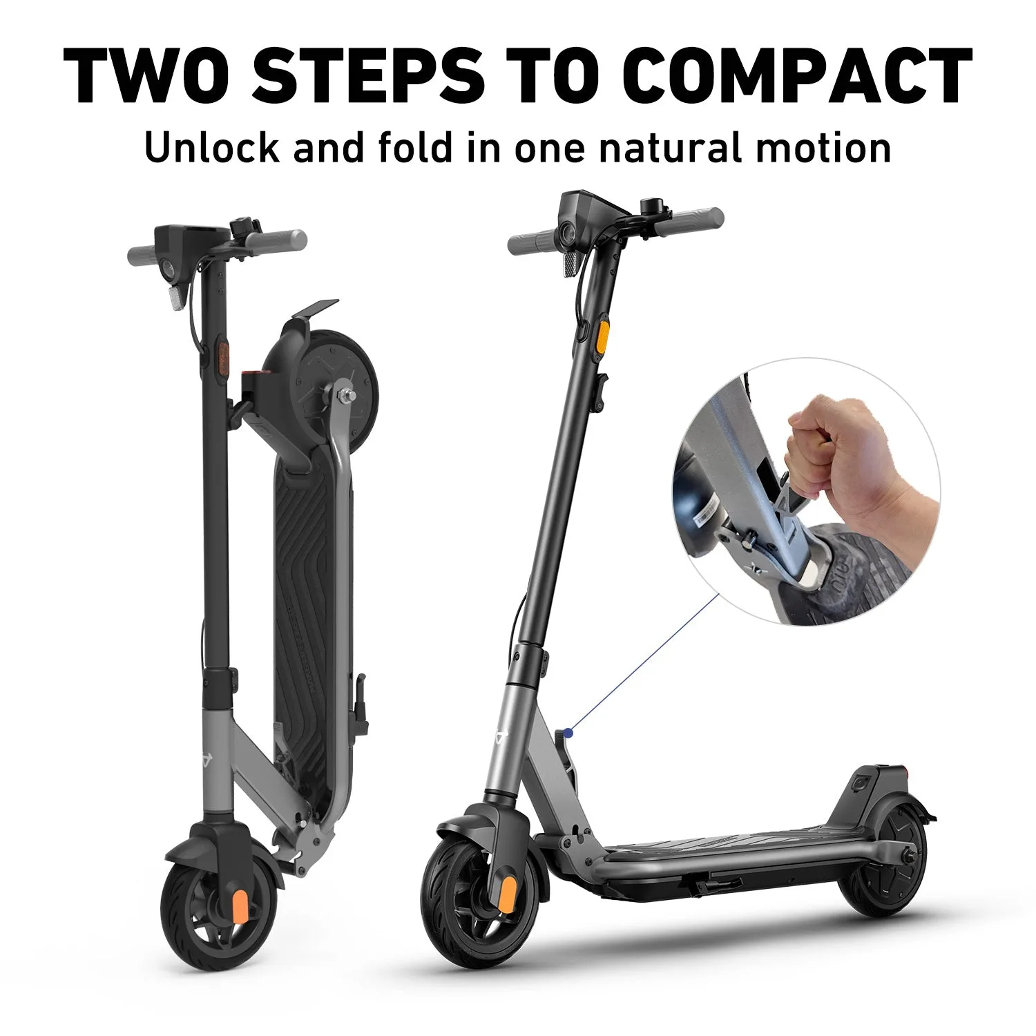NIU BQi-C3 Pro electric bike side profile with puncture-resistant tires and belt drive
