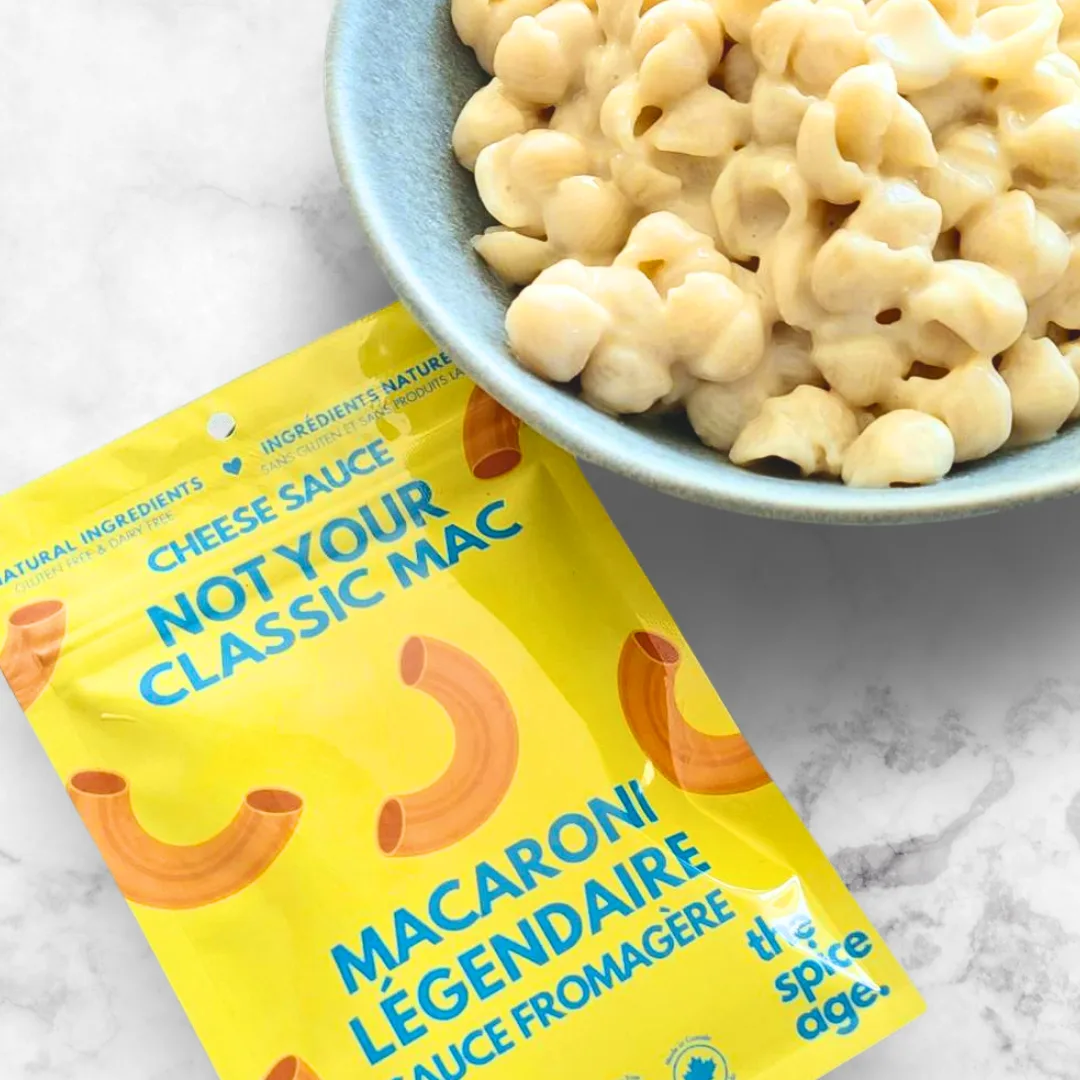 The Spice Age Mac and Cheese Sauce dairy-free packet