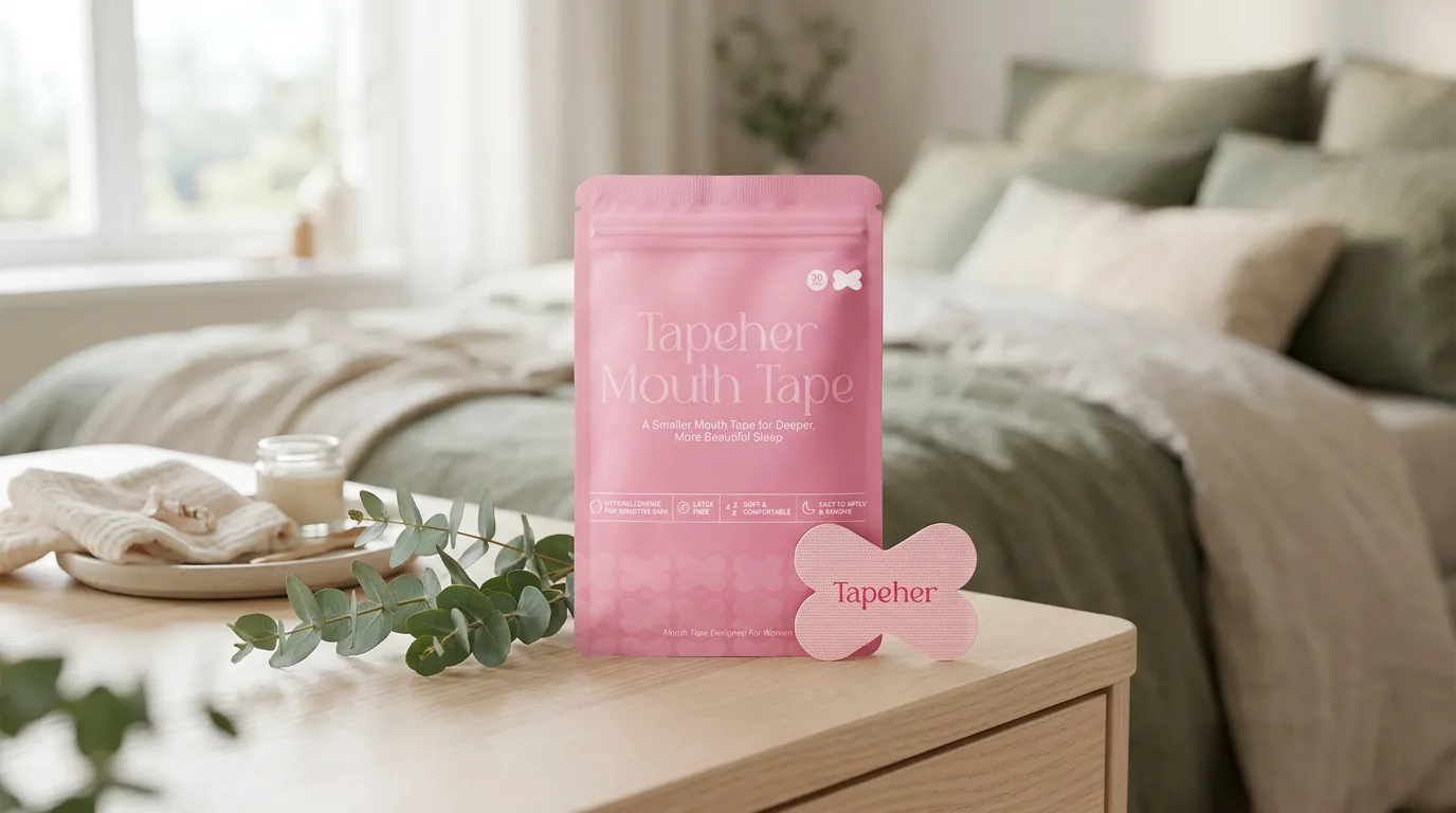TapeHer mouth tape logo