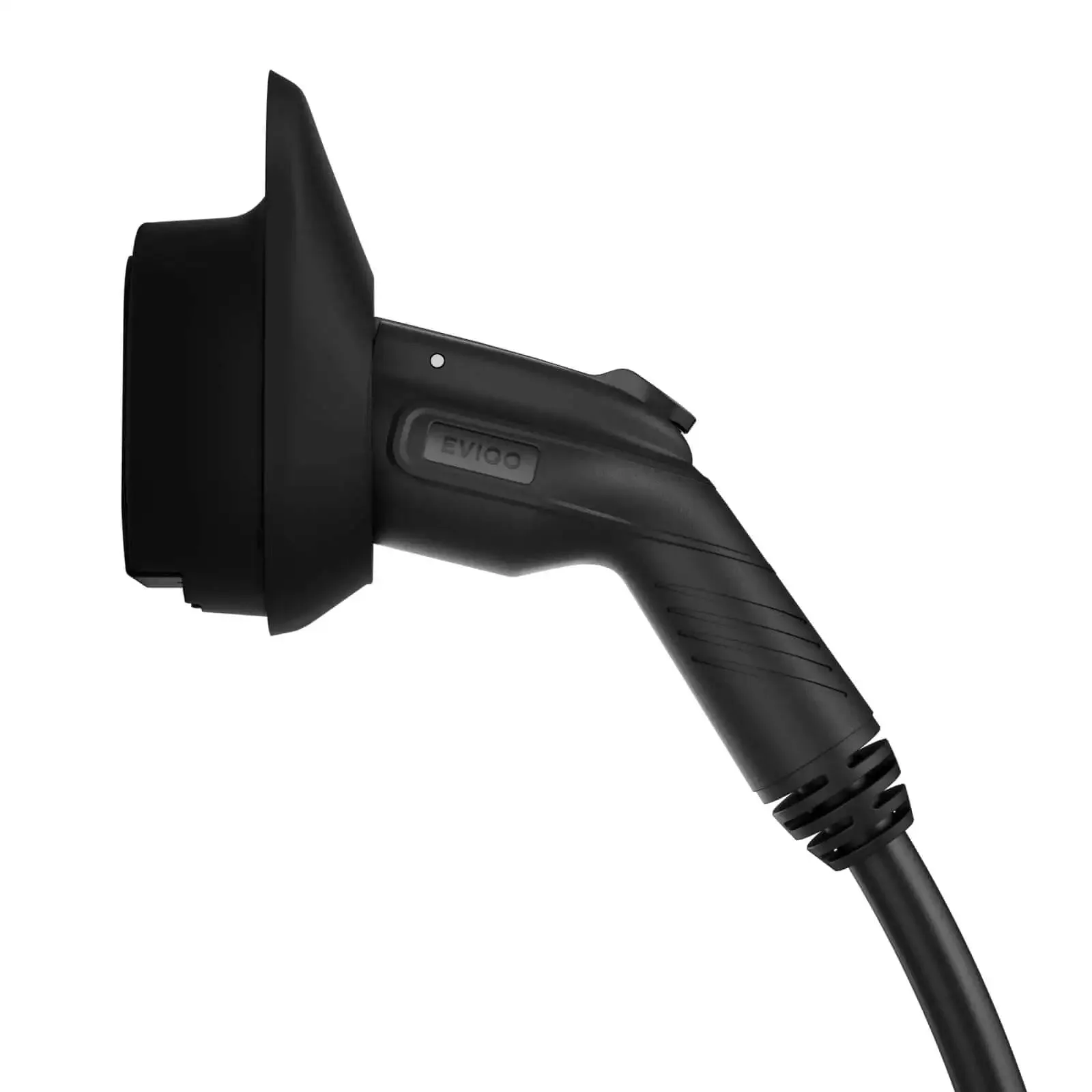 Level 2 EV charger installed in home garage