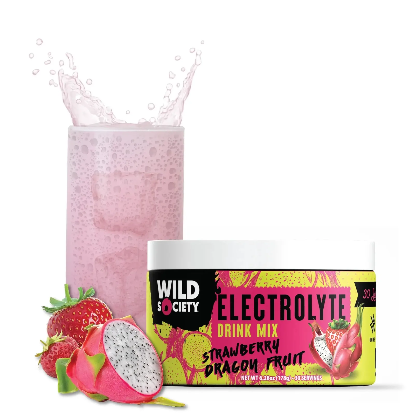 Active adult drinking a clean protein and electrolyte shake outdoors during a trail run