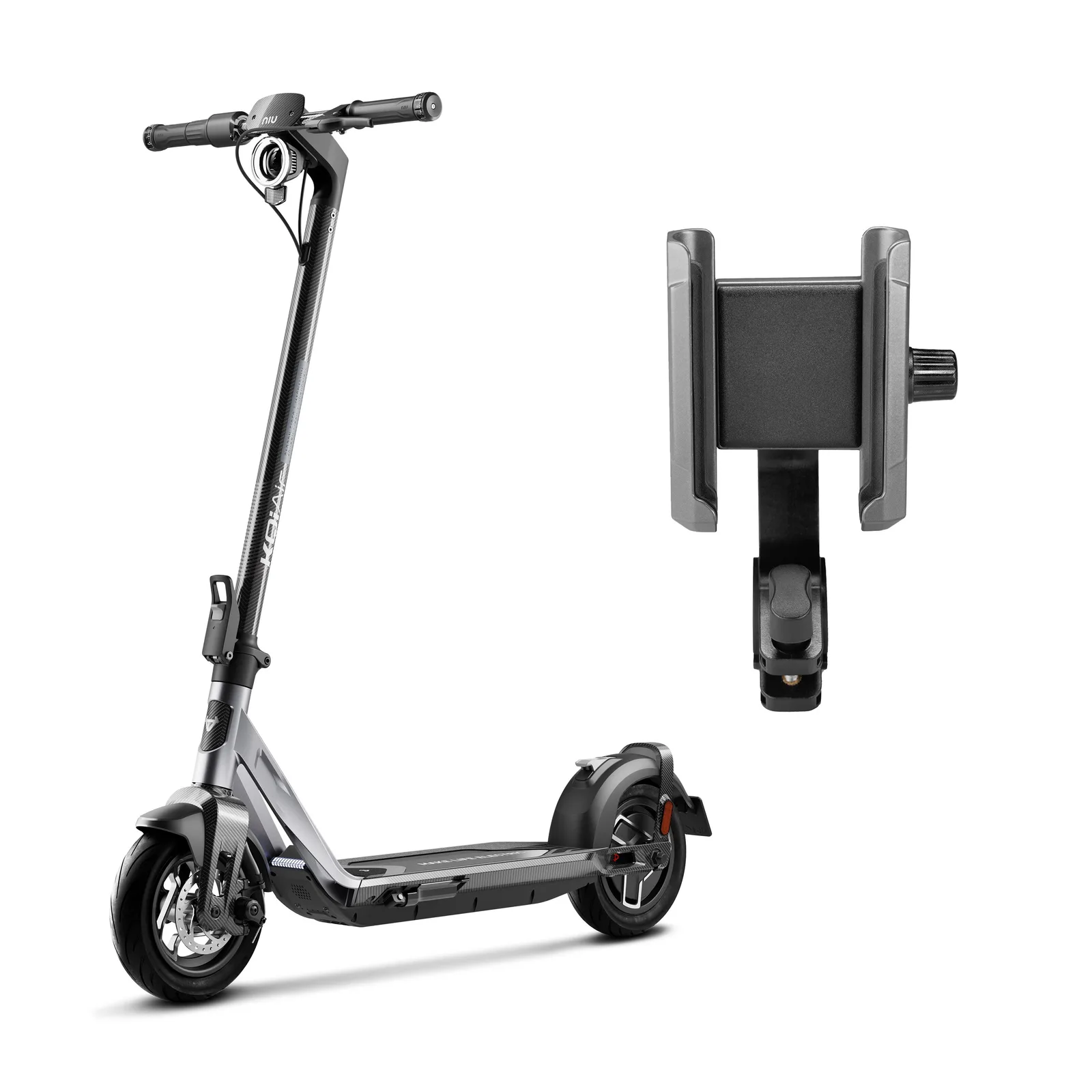 NIU electric scooter KQi Air lightweight carbon fiber design